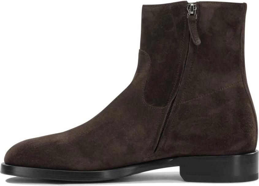 Henderson Suede Zip Enkellaarsjes - Foto 5