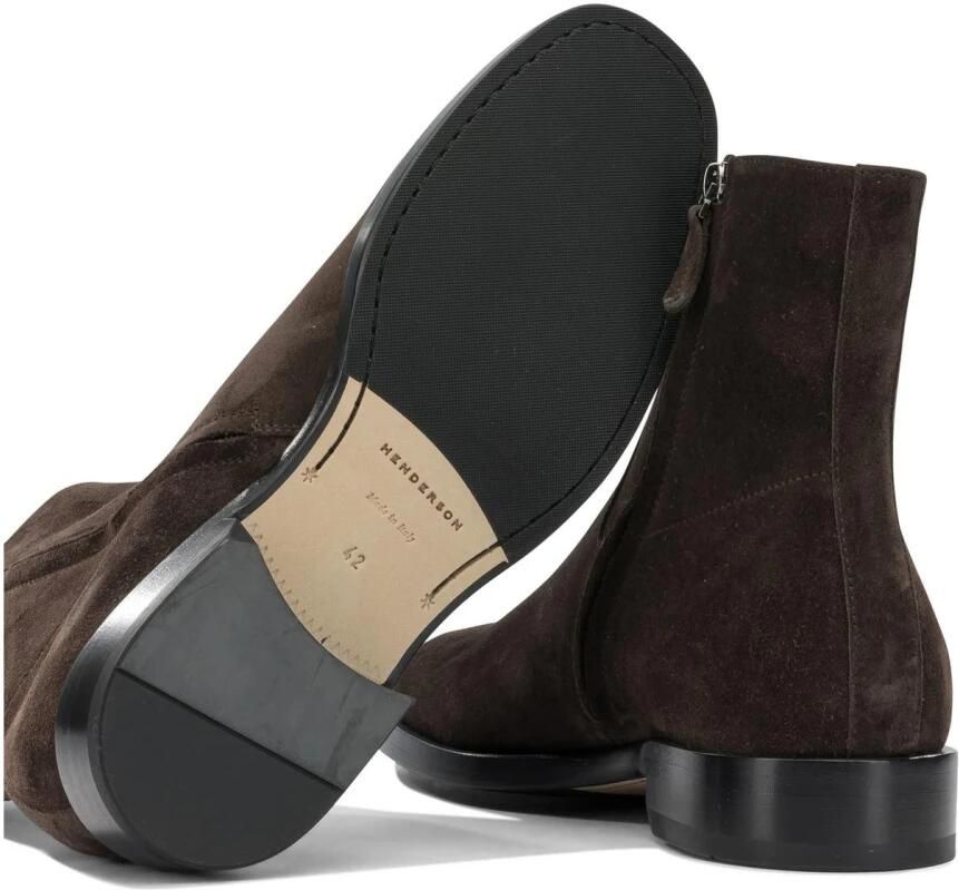 Henderson Suede Zip Enkellaarsjes - Foto 2