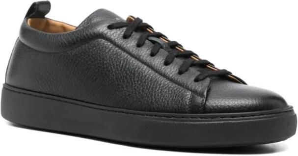 Henderson Zwart Deer Leather Colby Trainers - Foto 3