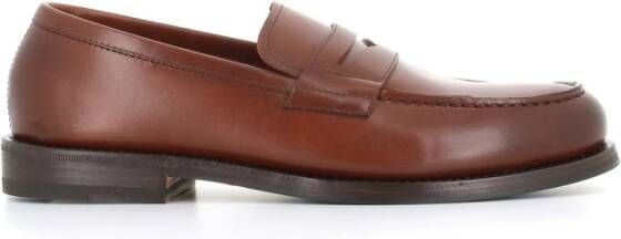 Henderson Mocassino Baracco Leren Sandalen Brown Heren