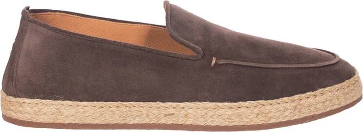 Henderson Suède Espadrilles met Jute Rand