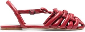 Hereu Flat Sandals Rood Dames