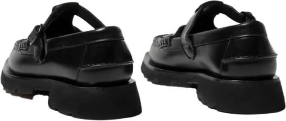 Hereu Geweven loafers met T-bar gesp