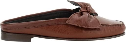 Hereu Loafer Mules met Strikdetail