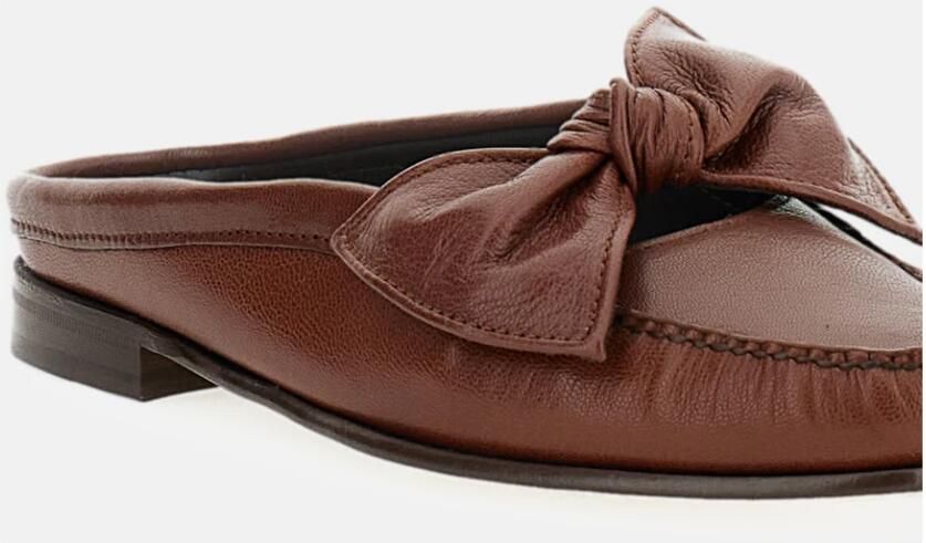 Hereu Loafer Mules met Strikdetail - Foto 2