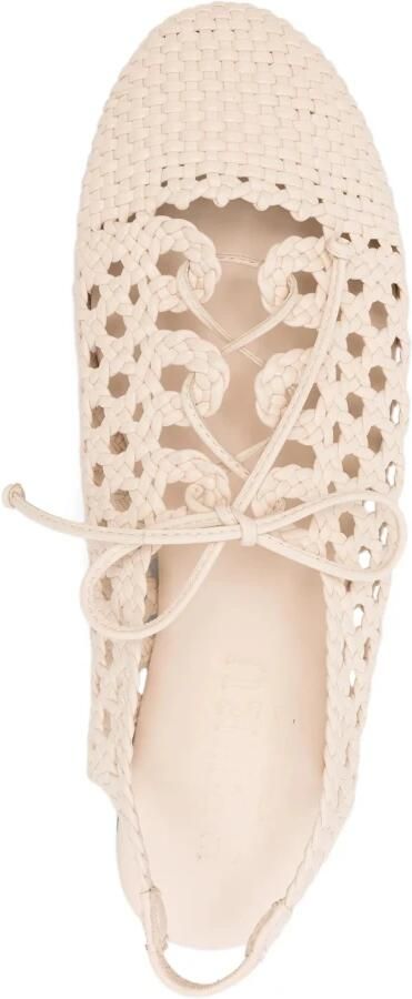 Hereu Sardana Slingback Pump met Veter en Geweven Detail - Foto 2