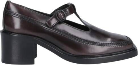 Hereu "Sio" Heel Loafers in zwart