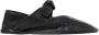 Hereu Zwarte Leren Ballerina Flats - Thumbnail 1