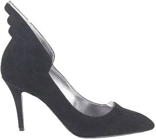 Hermès Vintage Pre-owned Leather heels Black Dames