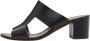 Hermès Vintage Pre-owned Leather sandals Black Dames - Thumbnail 1