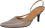Hermès Vintage Pre-owned Leather sandals Gray Dames - Thumbnail 1