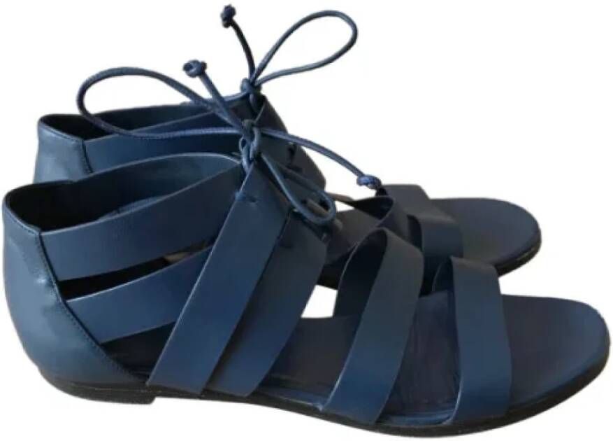 Hermès Vintage Pre-owned Sandalen Blue Dames