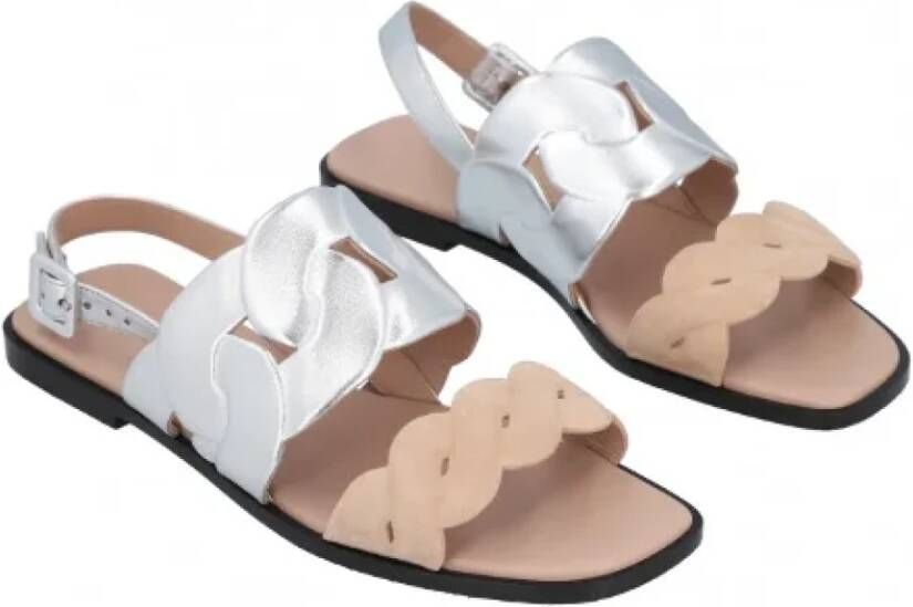 Hermès Vintage Pre-owned Sandalen Gray Dames