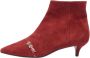 Hermès Vintage Pre-owned Suede boots Red Dames - Thumbnail 1