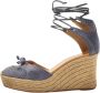 Hermès Vintage Pre-owned Suede sandals Blue Dames - Thumbnail 1
