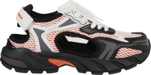 Heron Preston Flat Sandals Zwart Heren