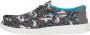 HEYDUDE Wally H2O Heren Instappers Tropical Black Tropical - Thumbnail 2