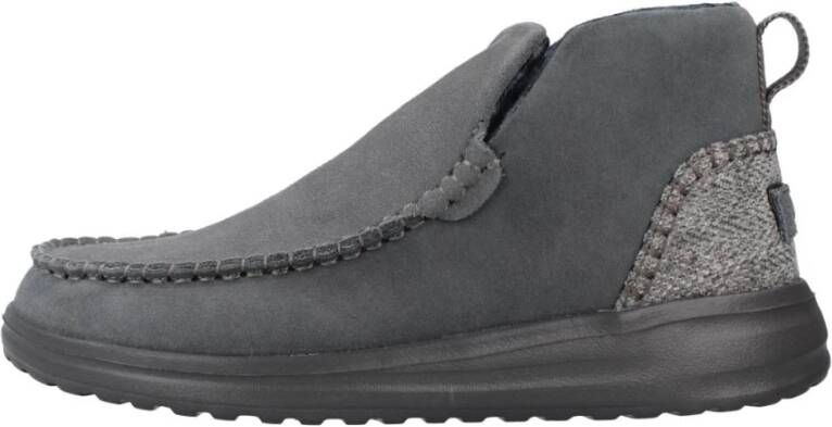 Hey Dude Ankle Boots Gray Dames