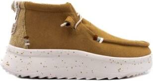 Hey Dude Beige Laarzen voor Herfst Winter 2023 2024 Beige Dames