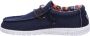Hey Dude Wally Sox Stitch Blue Multi Instappers Heren - Thumbnail 2