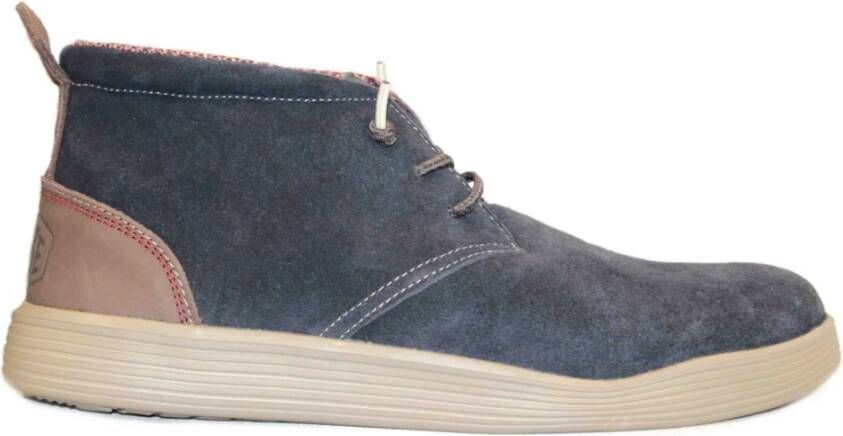 Hey Dude Blauwe Suède Loafers
