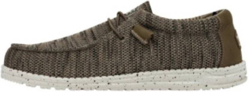 Hey Dude Klassieke Wally Sox Sneaker Brown Heren - Foto 5