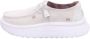 Hey Dude Platte Veterschoenen voor Dames Chambray Beige Dames - Thumbnail 2