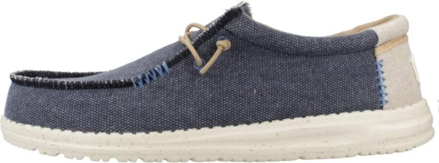 Hey Dude Comfortabele Reisloafers Blue Heren - Foto 2