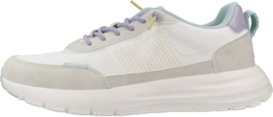 Hey Dude Colorbloc High Top Sneakers White Dames