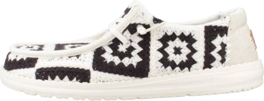 Hey Dude Gehaakte Kant Schoenen voor Vrouwen