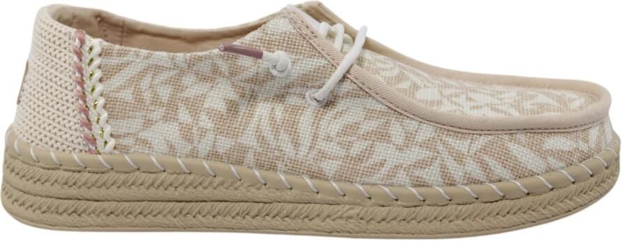 Hey Dude 77U PALE PINK WHITE