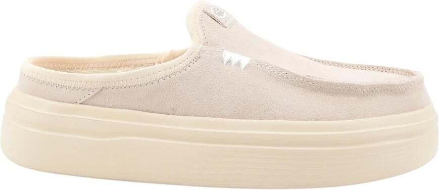 Hey Dude Austin Lift Classic Veterschoenen Verhoogde Hak Zacht Suède Flex & Fold Technologie