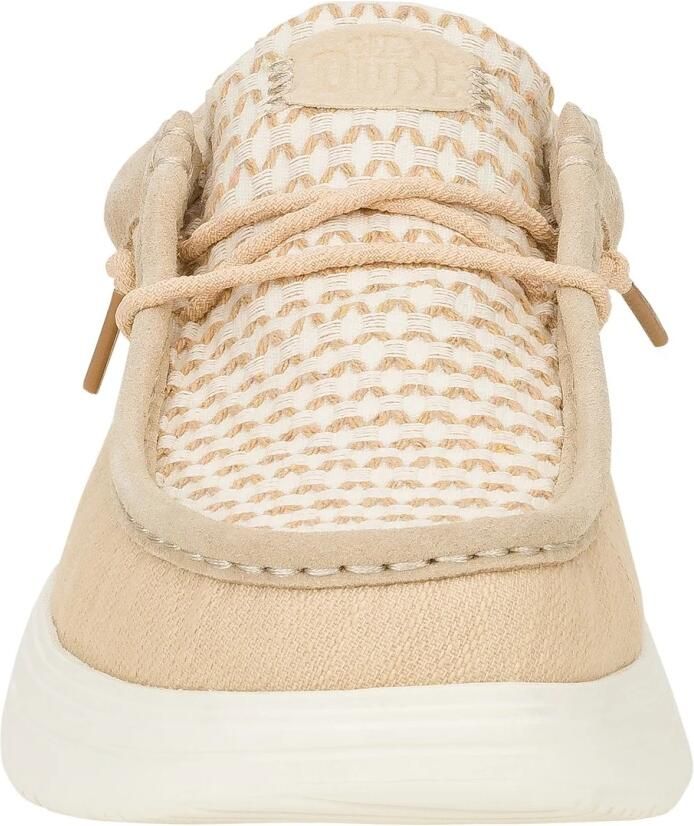 Hey Dude Wally Comf Woven Mocassins Elastaan Detaillering Zacht Voetbed Lichtgewicht Zool - Foto 7