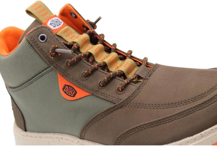 HEYDUDE Tahoe Nylon Heren Boots Dusty Green Multi - Foto 5