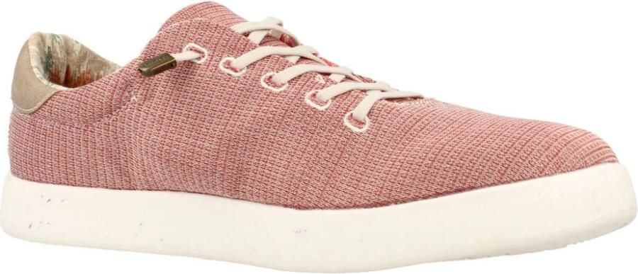 Hey Dude HEYDUDE Kob Eco Sox Heren Sneakers Redwood | Rood | Gerecyclede PET flessen - Foto 2