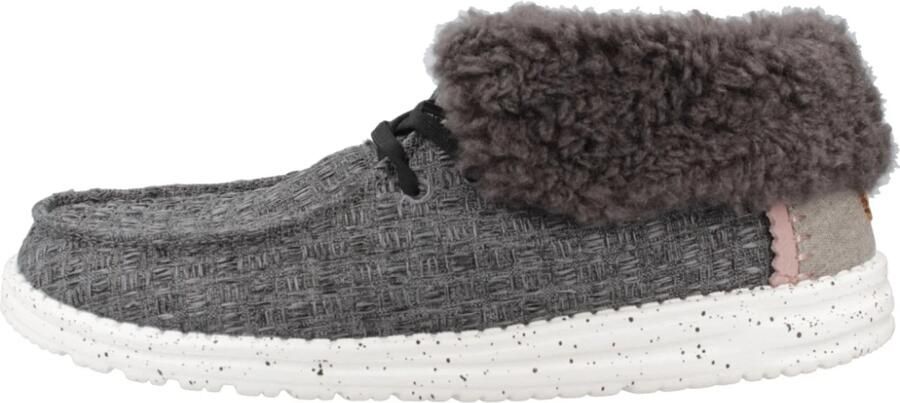 Hey Dude Fold Stitch Cozy Laced Shoes