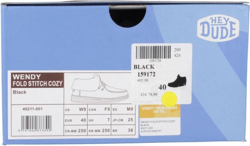 Hey Dude Fold Stitch Cozy Laced Shoes - Foto 2