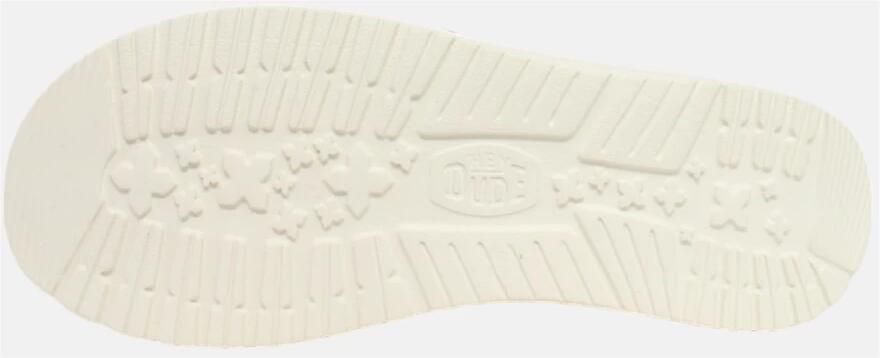 Hey Dude Geperforeerde mocassins van imitatieleer met franjes