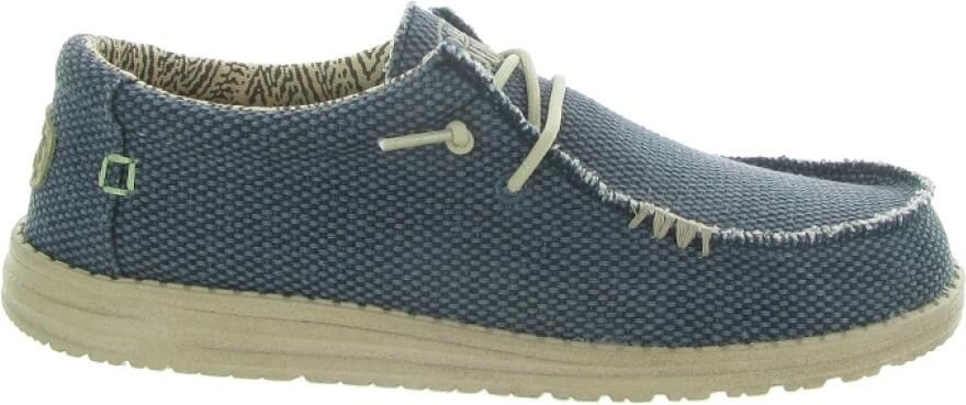 Hey Dude HEYDUDE Wally Braided Heren Instappers Blue Night Blauw HD40003-4NM - Foto 17
