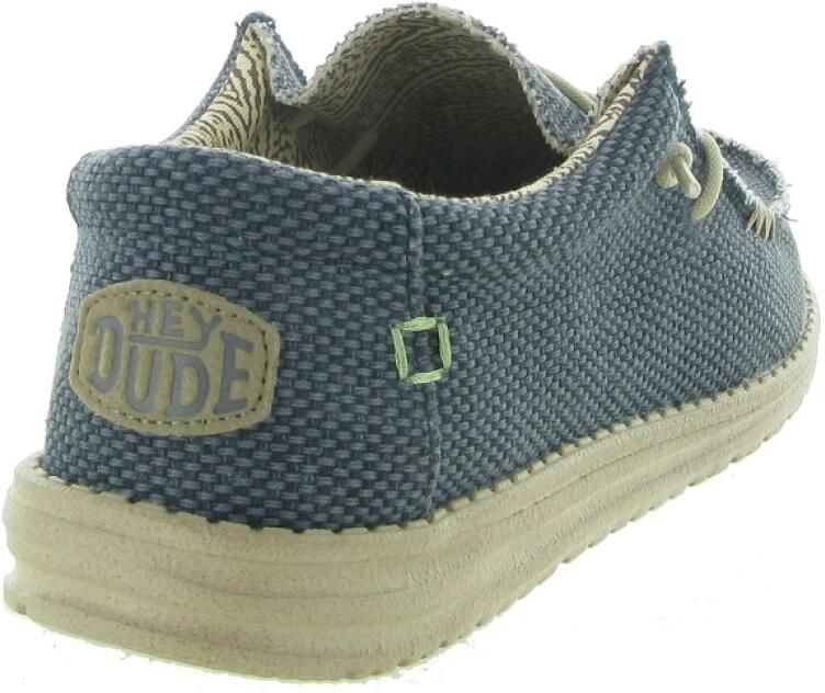 Hey Dude HEYDUDE Wally Braided Heren Instappers Blue Night Blauw HD40003-4NM - Foto 7