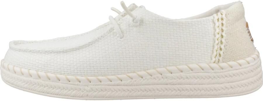HEYDUDE Instappers Wendy Espadrille Woven White