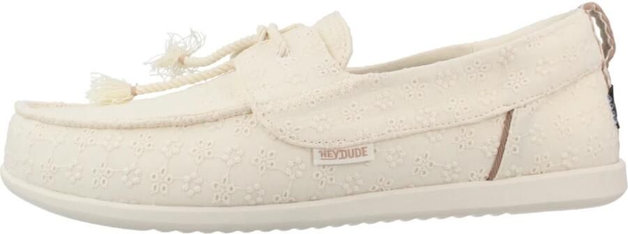 Hey Dude Harbor Breeze Bootschoenen beige Textiel - Foto 6