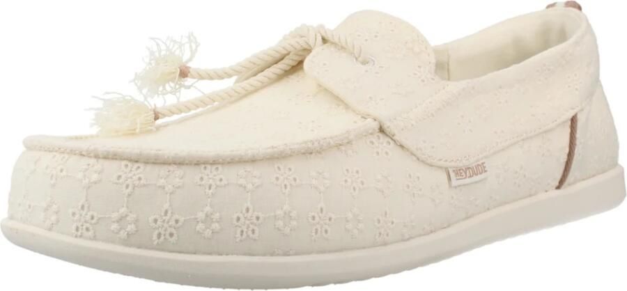 Hey Dude Harbor Breeze Bootschoenen beige Textiel - Foto 7