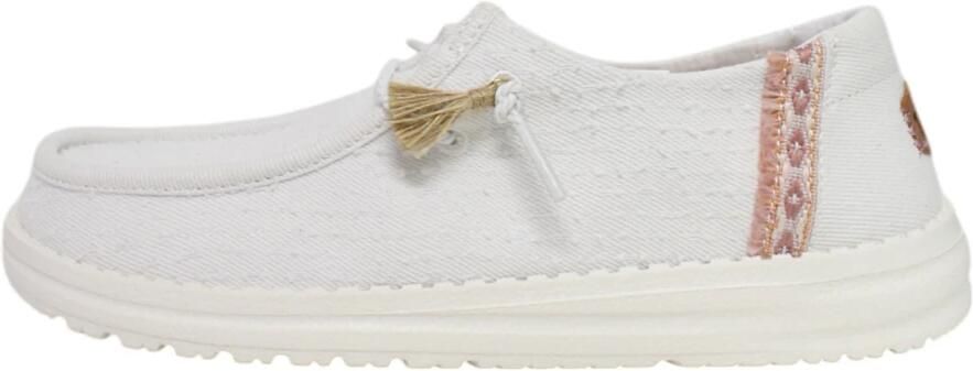 Hey Dude Heren mocassins van eco-leer met logo - Foto 2