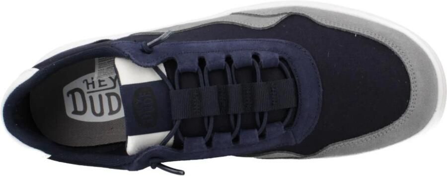 Hey Dude Canvas Sneaker voor Nostalgische '90 Vibes Blue Heren - Foto 7