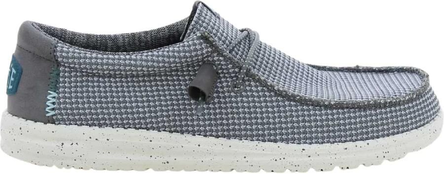 Hey Dude Lichtgrijze Sport Mesh Herenschoenen