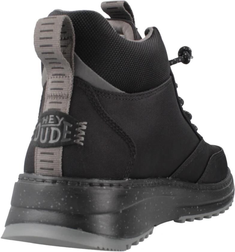 HEYDUDE Tahoe Nylon Heren Boots Black Granite - Foto 2
