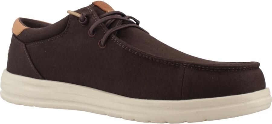 HEYDUDE Lage Sneakers Sport Zapatillas Hombre Modèle Paul Canvas