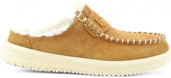 HEYDUDE Wendy NXT Mule Dames Instappers Spice Brown Wood Ash