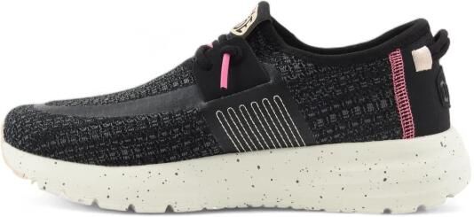 HEYDUDE Sirocco Sport Stripe Dames Sneakers Black - Foto 2